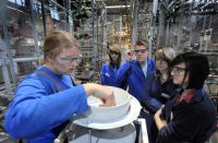 Die Schüler der Roitzscher Sekundarschule werden im Berufsorientierungsprojekt an die Praxis herangeführt. (FOTO: ANDRÉ KEHRER)